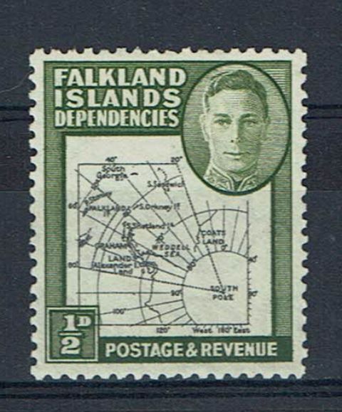 Image of Falkland Island Dependencies SG G1c LMM British Commonwealth Stamp